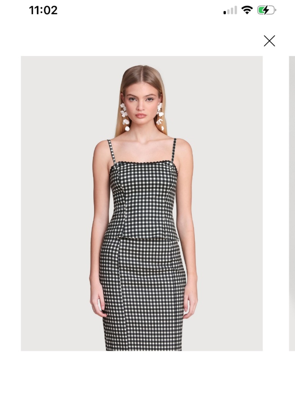 Avec Les Filles women’s linen peplum top